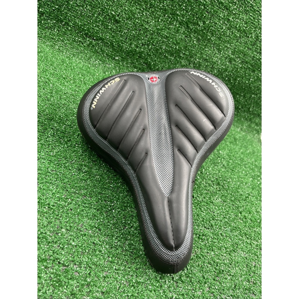 Schwinn Bicycle Seat VELO‎ Cushioned Comfortable Padding Saddle Black